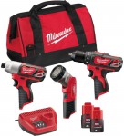 Milwaukee M12 BPP3A-202B aku sada nad 4933441225