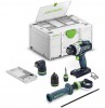 Festool QUADRIVE TPC 18/4 I-Basic-Set aku bezuhlkov vrtaka s pklepem 577625