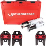 Rothenberger 15740 Romax AC ECO 230V sada SV 15-22-28 elektrohydraulick lisovac klet