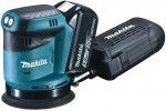 Makita DBO180RTJ aku excentrick bruska 2x 5,0 Ah + Makpac 