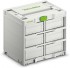 Festool Systainer³ Rack SYS3-RK/6 M 337-Set kufr 577816