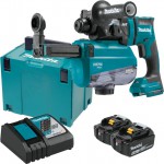 Makita DHR182RTWJ aku kombinovan kladivo s odsvnm 2x 5,0 Ah