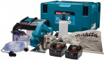 Makita DCC501RTJ aku diamantov ezaka 125 mm + 2x 18V 5,0Ah Li-Ion + Makpac