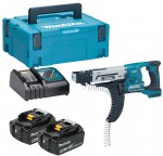 Makita DFR550RTJ aku roubovk se zsobnkem 25-55 mm, 2x 5,5 Ah + MAKPAC