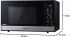 Panasonic NN-GD38HSSUG mikrovlnn trouba ern/stbrn