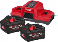 Milwaukee M18 FORGENRG-602 aku nabjec sada 2x aku M18 FB6 + nabjeka M18 DBSC, 4933498549