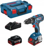 Bosch GSB 18V-28 aku pklepov roubovk 2x 4,0 Ah + L-Boxx 06019H400C