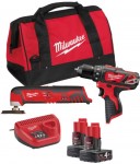 Milwaukee M12 BPP2D-402B aku sada nad 4933441250