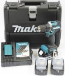 Makita DDF487RFE3 aku roubovk 3x 3,0 Ah + kufr