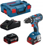 Bosch GSR 18V-28 aku roubovk 2x 4,0 Ah + L-Boxx 06019H410A