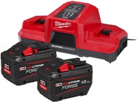 Milwaukee M18 FORGE NRG-122 DBSC sada akumultor a nabjeky 4933498614