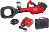 Milwaukee M18 HCC125-801C aku hydraulick kabelov nky FORCE LOGIC™ do 125 mm 1x 8,0 Ah + kufr 4933492419