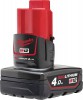 Milwaukee M12 B4 akumultor 12 V / 4.0 Ah, M12 REDLITHIUM, 4932430065