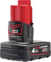 Milwaukee M12 B4 akumultor 12 V / 4.0 Ah, M12 REDLITHIUM, 4932430065